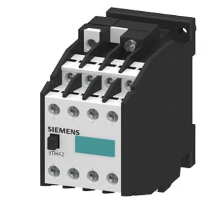 Siemens 3TH4244-0AH0 – Contactor relay, 44E, EN 50011, 4 NO + 4 NC, screw terminal AC operation 48 V AC 50 Hz/58 V AC 60 Hz Siemens 3TH4244-0AH0 – Contactor relay, 44E, EN 50011, 4 NO + 4 NC, screw terminal AC operation 48 V AC 50 Hz/58 V AC 60 Hz