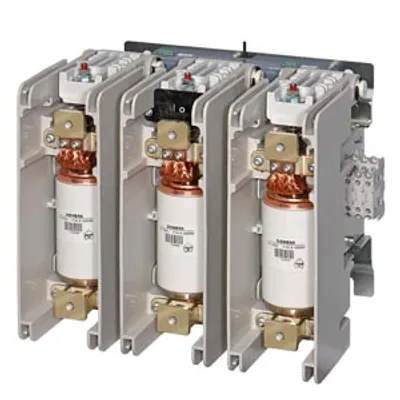 Siemens 3TM3531-.....-.... – Vacuum Contactor 3TM three-pole rated voltage (Ur) 12kV (BIL 75kV / PFWV 42kV) rated normal current (Ir) 450A… Siemens 3TM3531-.....-.... – Vacuum Contactor 3TM three-pole rated voltage (Ur) 12kV (BIL 75kV / PFWV 42kV) rated normal current (Ir) 450A…