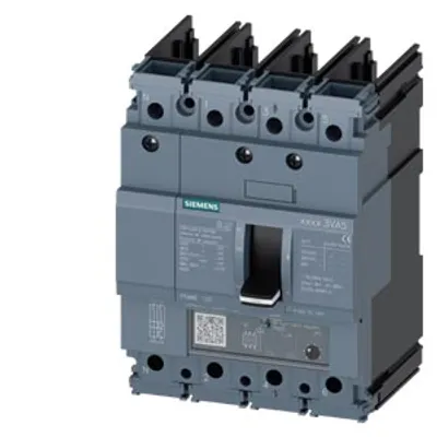 Siemens 3VA5120-4EC41-0AA0 – Circuit breaker 3VA5 UL Frame 125 breaking capacity class S 25 kA @ 480 V 4-pole, line protection TM230, FTAM Siemens 3VA5120-4EC41-0AA0 – Circuit breaker 3VA5 UL Frame 125 breaking capacity class S 25 kA @ 480 V 4-pole, line protection TM230, FTAM