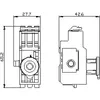 Siemens 3VA9157-0LF10 – Cylinder lock adapter accessories compartment accessory for: 3VA11 — photo 3 of 4