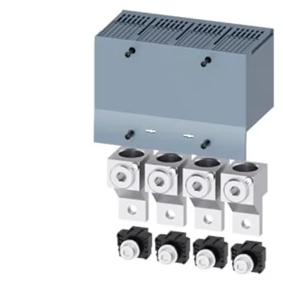 Siemens 3VA9264-0JC13 – Circular conduc. terminal TA2.2 50…240 mm² large with auxiliary conductor voltage tap 4 units accessory for… Siemens 3VA9264-0JC13 – Circular conduc. terminal TA2.2 50…240 mm² large with auxiliary conductor voltage tap 4 units accessory for…