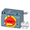 Siemens 3VA9267-0EK27 – Front mounted rotary operator EMERGENCY OFF with door interlock IEC IP30/40 24 V DC lighting kit accessory… — photo 1 of 5