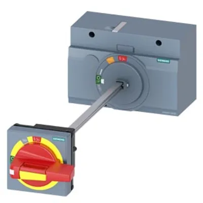 Siemens 3VA9467-0FK25 – Door mounted rotary operator EMERGENCY OFF IEC IP65 with door interlock accessory for: 3VA13/14; 3VA23/24 Siemens 3VA9467-0FK25 – Door mounted rotary operator EMERGENCY OFF IEC IP65 with door interlock accessory for: 3VA13/14; 3VA23/24