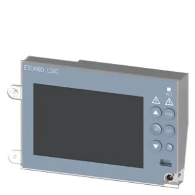 Siemens 3VW9017-7AA00 – ETU660 electronic trip unit LSIG with display expanded protection functions accessories for circuit breakers… Siemens 3VW9017-7AA00 – ETU660 electronic trip unit LSIG with display expanded protection functions accessories for circuit breakers…