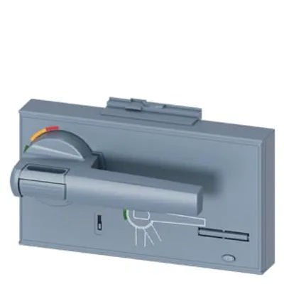 Siemens 3VW9727-0EK11 – Front mounted rotary operator, standard accessory for circuit breaker 3VA27 (handle) Siemens 3VW9727-0EK11 – Front mounted rotary operator, standard accessory for circuit breaker 3VA27 (handle)