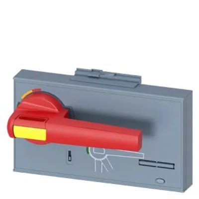 Siemens 3VW9727-0EK15 – Front mounted rotary operator, emergency-off accessory for circuit breaker 3VA27 (handle) Siemens 3VW9727-0EK15 – Front mounted rotary operator, emergency-off accessory for circuit breaker 3VA27 (handle)