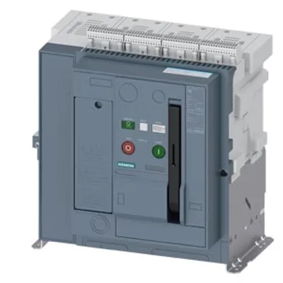 Siemens 3WA1106-3.A21-.... – AC non-automatic air circuit breaker 3WA, fixed-mounted version, IEC 60947-2, size 1, 4-pole, N pole on right Siemens 3WA1106-3.A21-.... – AC non-automatic air circuit breaker 3WA, fixed-mounted version, IEC 60947-2, size 1, 4-pole, N pole on right