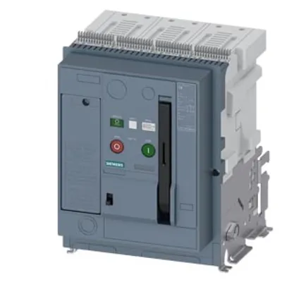 Siemens 3WA1106-3.A30-.... – Non-automatic circuit breaker withdrawable version, without guide frame, IEC 60947-2, frame size 1, 3-poles Siemens 3WA1106-3.A30-.... – Non-automatic circuit breaker withdrawable version, without guide frame, IEC 60947-2, frame size 1, 3-poles