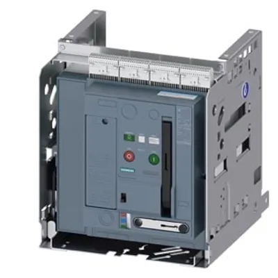 Siemens 3WA1106-3.A54-.... – AC non-automatic air circuit breaker 3WA, withdrawable version, with guide frame, IEC 60947-2, size 1, 4-pole Siemens 3WA1106-3.A54-.... – AC non-automatic air circuit breaker 3WA, withdrawable version, with guide frame, IEC 60947-2, size 1, 4-pole