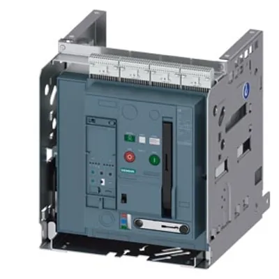 Siemens 3WA1106-4.C74-.... – Withdrawable circuit breaker with guide frame, IEC 60947-2, frame size 1, 4-poles, N-pole left Siemens 3WA1106-4.C74-.... – Withdrawable circuit breaker with guide frame, IEC 60947-2, frame size 1, 4-poles, N-pole left
