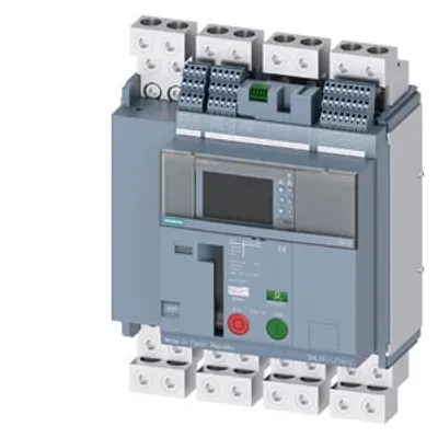 Siemens 3WL1012-2.F14-.... – Fixed-mounted circuit breakers 4-pole, frame size 0, IEC N conductor on the left In=1250A to 690V Siemens 3WL1012-2.F14-.... – Fixed-mounted circuit breakers 4-pole, frame size 0, IEC N conductor on the left In=1250A to 690V
