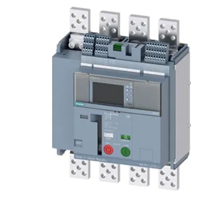 Siemens 3WL1012-2.F15-.... – Fixed-mounted circuit breakers 4-pole, frame size 0, IEC N conductor on the left In=1250A to 690V Siemens 3WL1012-2.F15-.... – Fixed-mounted circuit breakers 4-pole, frame size 0, IEC N conductor on the left In=1250A to 690V
