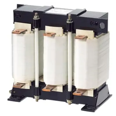 Siemens 4EU3022-7BA00-0AA0 – Line commutating reactor for rectifier; phases: 3; Un1(V): 500; Ithmax 1(A) / F1(Hz): 355 /50