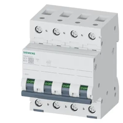 Siemens 5SL6432-6 – Miniature circuit breaker 400 V 6kA, 4-pole, B, 32 A Siemens 5SL6432-6 – Miniature circuit breaker 400 V 6kA, 4-pole, B, 32 A