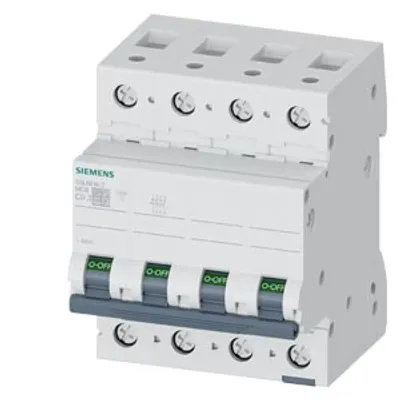 Siemens 5SL6614-7 – Miniature circuit breaker 400 V 6kA, 3+N-pole, C, 0.3A Siemens 5SL6614-7 – Miniature circuit breaker 400 V 6kA, 3+N-pole, C, 0.3A