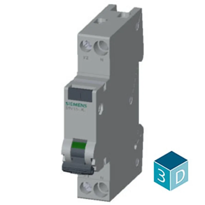 Siemens 5SV1313-1KK04-Z W01 – RCBO compact 1P+N 4.5 kA type AC 30 mA C4 Multi-unit… — photo 3 of 5