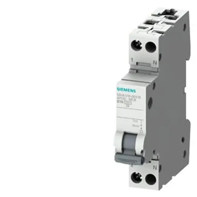 Siemens 5SV6016-6KK06 – AFDD-MCB-Combination 230V, 6kA, 1+N, B, 6A Compact (1MW) Siemens 5SV6016-6KK06 – AFDD-MCB-Combination 230V, 6kA, 1+N, B, 6A Compact (1MW)