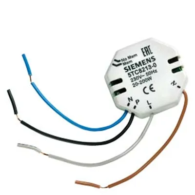 Siemens 5TC8213-0 – Dimmer for adjustable compact fluorescent lamps max.: 200 W Siemens 5TC8213-0 – Dimmer for adjustable compact fluorescent lamps max.: 200 W