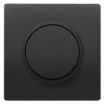 Siemens 5TC8912-0AC – Delta style cover plates with rotatory button,Dimmers Antracite Cosso Siemens 5TC8912-0AC – Delta style cover plates with rotatory button,Dimmers Antracite Cosso