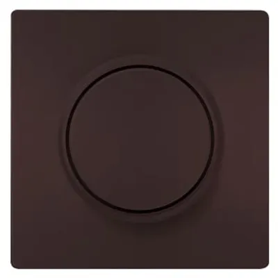 Siemens 5TC8912-0CH – Delta style cover plates with rotatory button,Dimmers Chocolate Siemens 5TC8912-0CH – Delta style cover plates with rotatory button,Dimmers Chocolate