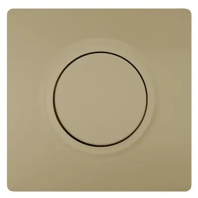 Siemens 5TC8912-0MG – Style, Cover plate for dimmer with rotary knob 68x 68 mm malt gold Siemens 5TC8912-0MG – Style, Cover plate for dimmer with rotary knob 68x 68 mm malt gold