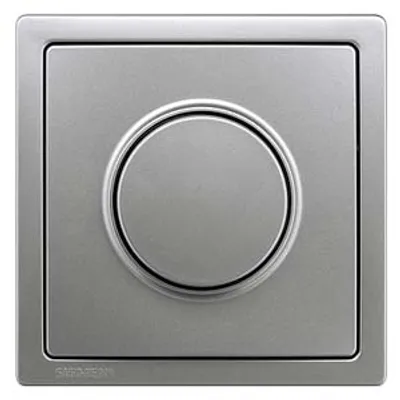Siemens 5TC8912-1 – DELTA style, platinum metallic Cover plate for dimmer with rotary knob 68x 68 mm Siemens 5TC8912-1 – DELTA style, platinum metallic Cover plate for dimmer with rotary knob 68x 68 mm