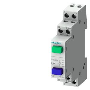 Siemens 5TE4804 – Button, 1 NO+1 NO 20 A, 2 keys green blue Lamps 24 V Siemens 5TE4804 – Button, 1 NO+1 NO 20 A, 2 keys green blue Lamps 24 V