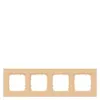 Siemens 5TG1104-4 – DELTA miro Frame 4-fold Authentic material wood Wood type beech Dimensions 303x 90 mm — photo 1 of 3
