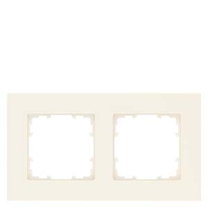Siemens 5TG1112-3 – DELTA miro Frame 2-fold Dimensions 90x 90 mm electrical white — photo 2 of 2