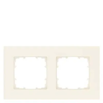 Siemens 5TG1112-3 – DELTA miro Frame 2-fold Dimensions 90x 90 mm electrical white Siemens 5TG1112-3 – DELTA miro Frame 2-fold Dimensions 90x 90 mm electrical white