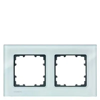 Siemens 5TG1202-0 – DELTA miro Frame 2-fold Authentic material glass crystal green without Siemens logo Dimensions 161x 90 mm Siemens 5TG1202-0 – DELTA miro Frame 2-fold Authentic material glass crystal green without Siemens logo Dimensions 161x 90 mm