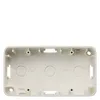 Siemens 5TG1826 – DELTA profil, titanium white Surface-mounting enclosure, double 125x 80x 42.5 mm — photo 2 of 2