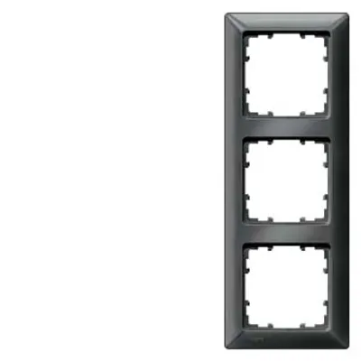 Siemens 5TG2553-6 – DELTA line, carbon metallic frame 3-fold, 222x 80 mm Siemens 5TG2553-6 – DELTA line, carbon metallic frame 3-fold, 222x 80 mm