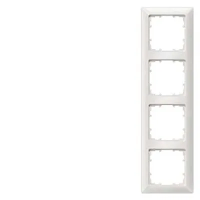 Siemens 5TG2554-0 – DELTA line, titanium white frame 4-fold, 293x 80 mm Siemens 5TG2554-0 – DELTA line, titanium white frame 4-fold, 293x 80 mm
