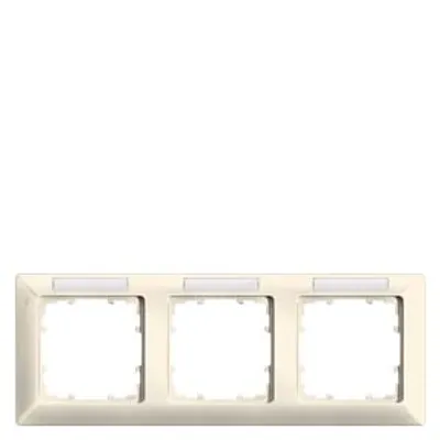 Siemens 5TG2583-1 – DELTA line, electrical white frame 3-fold, 222x 80 mm horizontal, with Labeling field Siemens 5TG2583-1 – DELTA line, electrical white frame 3-fold, 222x 80 mm horizontal, with Labeling field