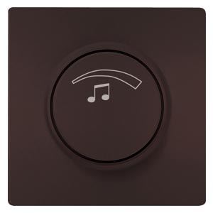 Siemens 5TG4812-0CH – DELTA style Volume control Cover 3 W Chocolate — photo 2 of 2