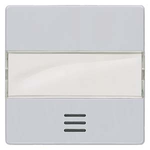 Siemens 5TG6251 – DELTA i-system aluminum-metallic Rocker switch with window — photo 1 of 3