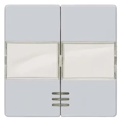 Siemens 5TG6253 – DELTA i-system aluminum-metallic Rocker switch with window