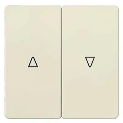 Siemens 5TG6284 – DELTA i-system electrical white Rocker switch with shutter symbols for shutter pushbutton, 55x 55 mm