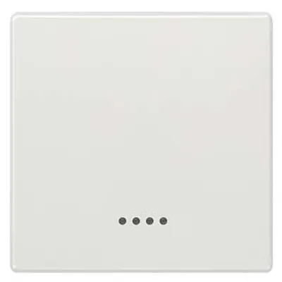 Siemens 5TG7140 – DELTA style, titanium white Rocker switch with window