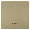 Siemens 5TG7141-0MG21 – Style, Rocker switch with shutter symbols for shutter switch and pushbutton 68x 68 mm malt gold — photo 1 of 2