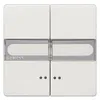 Siemens 5TG7157 – DELTA style, titanium white Rocker switch with window — photo 1 of 3