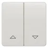 Siemens 5TG7814 – DELTA profil, titanium white Rocker switch with shutter symbols for shutter pushbutton, 65x 65 mm — photo 1 of 3