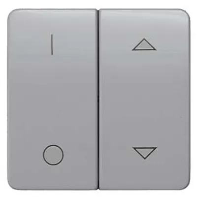 Siemens 5TG7933 – DELTA profil, silver Rocker switch with symbols I0 and Shutter for shutter switch, 65x 65 mm Siemens 5TG7933 – DELTA profil, silver Rocker switch with symbols I0 and Shutter for shutter switch, 65x 65 mm