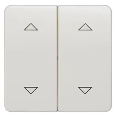 Siemens 5TG7961 – DELTA profil, titanium white Rocker switch with shutter symbols for pushbutton 2-fold Mid-position 65x 65 mm Siemens 5TG7961 – DELTA profil, titanium white Rocker switch with shutter symbols for pushbutton 2-fold Mid-position 65x 65 mm
