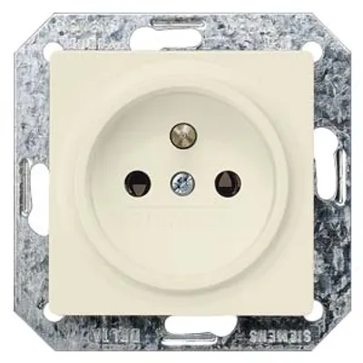 Siemens 5UB1348 – DELTA i-system, electrical white, socket outlet 10/16A 250 V, with grounding pin, 2-pole according to CEE 7 Siemens 5UB1348 – DELTA i-system, electrical white, socket outlet 10/16A 250 V, with grounding pin, 2-pole according to CEE 7
