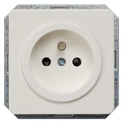 Siemens 5UB1408 – DELTA i-system SCHUKO titanium white with grounding pin, 2-pole according to CEE 7, 65x65 mm Siemens 5UB1408 – DELTA i-system SCHUKO titanium white with grounding pin, 2-pole according to CEE 7, 65x65 mm