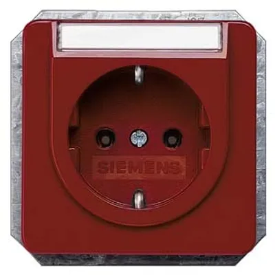 Siemens 5UB1476 – DELTA profil, red SCHUKO socket outlet 10/16 A 250 V With screwless Connection terminals with labeling field… Siemens 5UB1476 – DELTA profil, red SCHUKO socket outlet 10/16 A 250 V With screwless Connection terminals with labeling field…