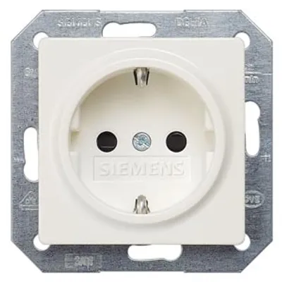 Siemens 5UB1518 – DELTA i-system titanium white SCHUKO socket outlet 10/16 A 250 V With screwless Connection terminals with… Siemens 5UB1518 – DELTA i-system titanium white SCHUKO socket outlet 10/16 A 250 V With screwless Connection terminals with…