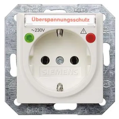 Siemens 5UB1564 – DELTA i-system titanium white SCHUKO socket outlet 10/16 A 250 V With screwless Connection terminals with… Siemens 5UB1564 – DELTA i-system titanium white SCHUKO socket outlet 10/16 A 250 V With screwless Connection terminals with…